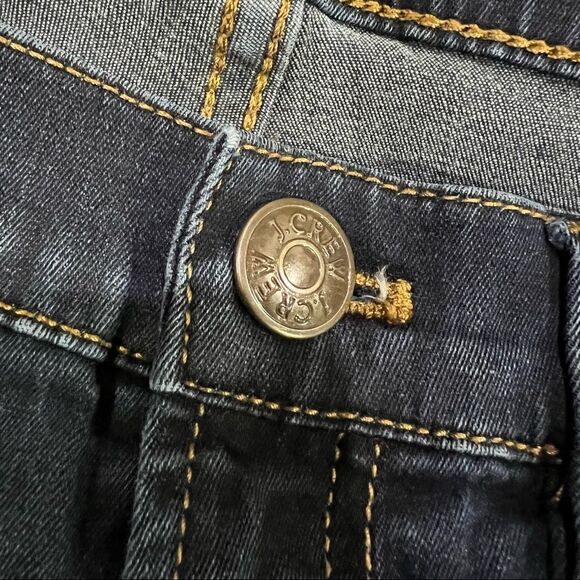 J.CREW Toothpick Skinny Jeans Women's 30 Ankle Blue Dark Wash Denim - Picture 6 of 7